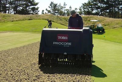 Golf Aeration