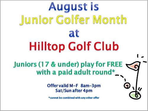 Hilltop Jr. Golf Deal